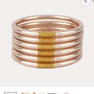 Budha girl bangles - CHAMPAGNE